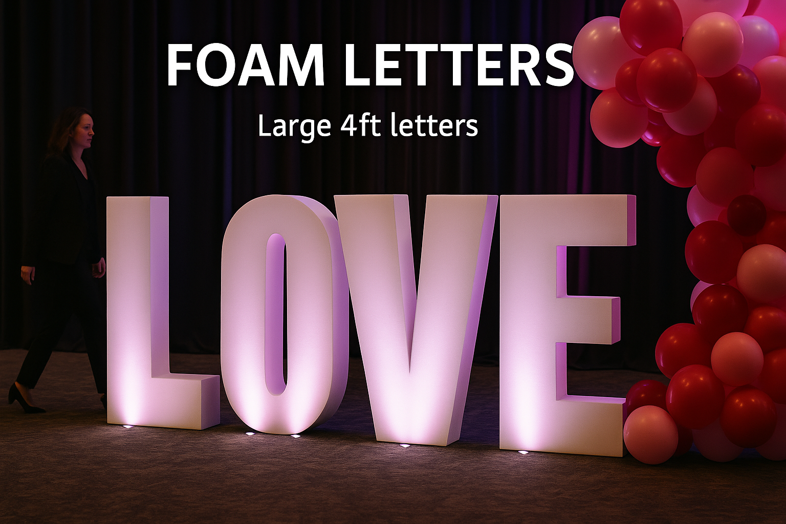 Foam Letter Preview